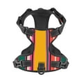 thumbnail image 4 of Lsque Vertical Stripes Dog Harness, No-Pull Pet Harness with 2 Leash Clips, Adjustable Soft Padded Dog Vest with Easy Control Handle for Large Dogs-Large, 4 of 9