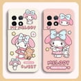 thumbnail image 4 of Case For Oneplus 5 6 9 9R 8 8T 7 7T A3 2 2V NORD 3 2 Lite Pro Simple Liquid Silicone Case Cartoon My Melody, 4 of 5