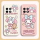 thumbnail image 4 of Case For Oneplus 5 6 9 9R 8 8T 7 7T A3 2 2V NORD 3 2 Lite Pro Simple Liquid Silicone Case Cartoon My Melody, 4 of 5