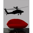 thumbnail image 2 of Wallhogs Haynes Silhouette Helicopter VIII Cutout Wall Decal, 2 of 2