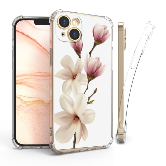 Flex Gel Camera Cover Designed For Apple iPhone 14 Plus 6.7" Case Transparent Clear