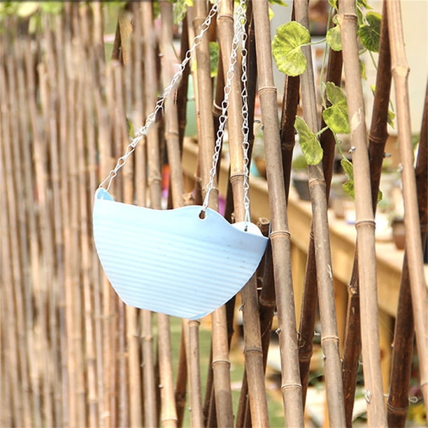 Cesta Colgante de Plástico Hot6sl Liquidación para Colgar En La Pared con Cadena