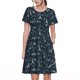 thumbnail image 1 of Disketp Romantic Eiffel Tower para Vestido de Manga Corta para Mujeres, Vestidos de Verano para Mujeres, Casual y Holgado para la Playa, 1 of 6