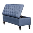 thumbnail image 3 of Abble 45" Upholstered Storage Bench, 3 of 5