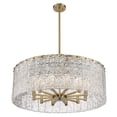 thumbnail image 6 of 1943P32-MGLD-Z-Lite-Glacier - 12 Light Pendant In Contemporary Style-12 Inches Tall and 32.5 Inches Wide-Modern Gold Finish, 6 of 7