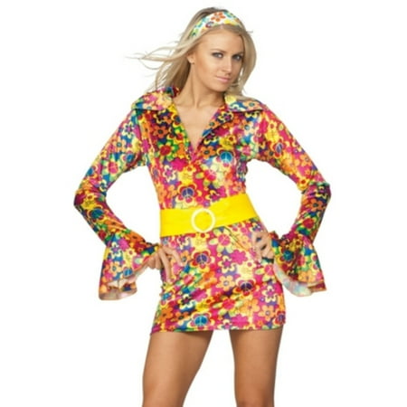 Multi Color Psychedelic Sally Costume RG Costumes 81656 Multi