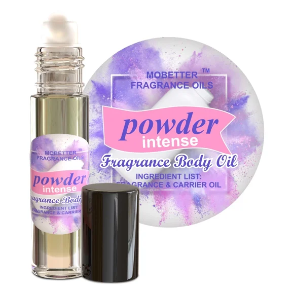 MOBETTER FRAGRANCE OILS Powder Intense fresh scent Perfume Fragrance Body Oil Unisex