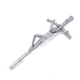 thumbnail image 2 of Colgante de cruz , joyería decorativa , adornos de suspensión de aleación de Zinc para vehículos, festival, bolso de boda, Unisex , Plata Sunnimix Colgante Cruz, 2 of 7