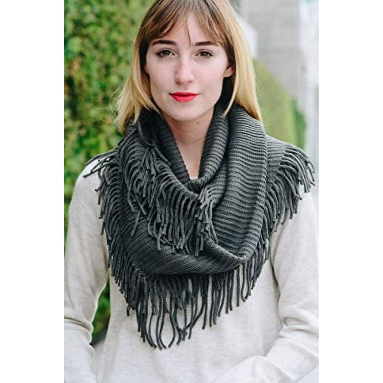 Ladies Winter Neck Warmer - Cozy 100% Acrylic Scarf