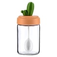 thumbnail image 2 of Seasoning Jars with Lids - with Lid Airtight Cactus Bottles | Condiment Seasoning Bottle Set - for Sugar Pepper Salt Candy Condiment Pantry Drawers Rack Home Kitchen Baking Cooking, 2 of 5