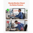 thumbnail image 4 of VEVOR L-Shaped Computer Desk, 67-inch Reversible Corner Gaming Desk with Monitor Stand & Movable CPU Stand, Modern Stylish PC Table Sturdy Work Workstation for Home Office - Easy to Assembly, 4 of 9