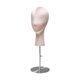 thumbnail image 1 of Cabeza de maniquí, modelo, soporte para pelucas, gorras, elegante altura ajustable, sombrero y Rosa, 1 of 9