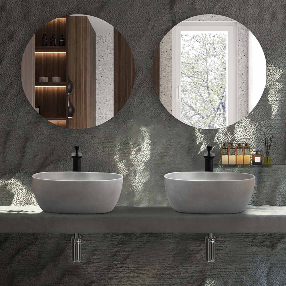 Aquaterior 2 Pack Single Handle Bathroom Vessel Sink Faucet Vanity Sink Mixer Tap Matte Black (CUPC NSF CEC)