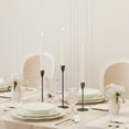 thumbnail image 7 of FSyueyun Matte Black Taper Candle Holders, Set of 3, 7 of 7