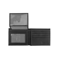 thumbnail image 4 of Cartera Timberland de piel con bolsillo abatible para hombre, color negro, 4 of 7