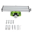 thumbnail image 2 of Cross Slide Table, Adjustable Dovetail Slots High Accuracy 200mm X Axes 50mm Y Axes Mini Compound Bench  For Drilling Machine, 2 of 8