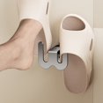 thumbnail image 4 of WRKEKC Clearance Single Suction Cup Slipper Rack, Wall-Mounted Drainage Organizer for Bathrooms, 4 of 6