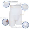 thumbnail image 5 of Mens Tummy Control Shapewear High Waist Slimming Abdomen Compression Shorts Boxer Briefs Body Shaper Underwear, 5 of 6