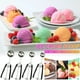 thumbnail image 1 of Juego de Cucharas para Galletas, de Acero Inoxidable, con Mango de Goma Antideslizante, Diseño Ergonómico, para Helados, Galletas y Muffins, para Racionar Carne, Fácil de Limpiar, Tamaño Peq, 1 of 6