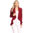 thumbnail image 4 of Women's Casual Long Sleeve Solid Open Blazer Jacket, 4 of 4