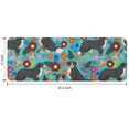 thumbnail image 7 of Bernese Mountain and Flower Kitchen Rug Mat,Kitchen Runner Rugs Non Skid Washable,Decorative Kitchen Floor Mats for Kitchen,Sink,Laundry,17"x47.2", 7 of 7