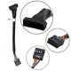 thumbnail image 2 of Adaptador de cable para placa base de 12 cm, USB 3.0, conector macho de 19 pines a conector hembra de 9 pines, con funda de PVC, color negro, 2 of 6