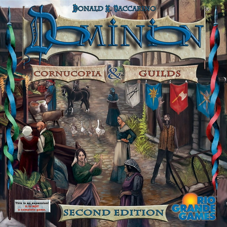 Free Shipping! Dominion Cornucopia & Guilds 2nd Edition Expansion