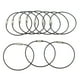 thumbnail image 4 of 20x Acero Inoxidable Llavero Llavero Cable de Alambre, 4 of 9
