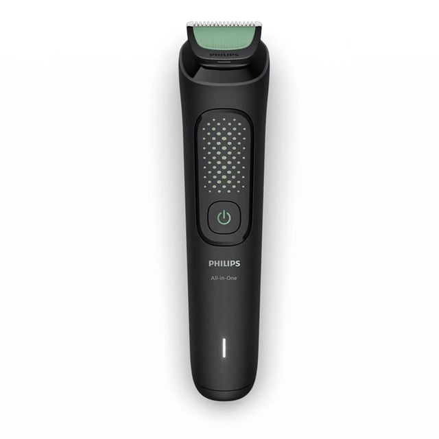 Philips All-in-one Trimmer 3000 Series Recortador 10 En 1 Rostro, Cabeza Y Cuerpo, Uso En Seco Y Húmedo, Cuchillas Autoafilables, Tecnología Beardsense, Mg3941/15 Negro
