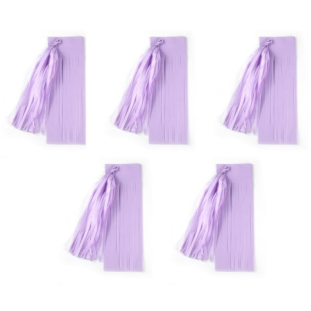 ziyahi Paper tassel ribbon decal
