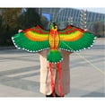 thumbnail image 3 of fastboy Unisex Children Cartoon Animal Kite Polyester Flying Kites with Handle Interactive Game Toys Presents Entertainment Green 1Set, 3 of 6