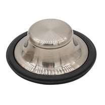 Westbrass Replacement Waste Disposal Stopper with Brass Cap, Stainless Steel