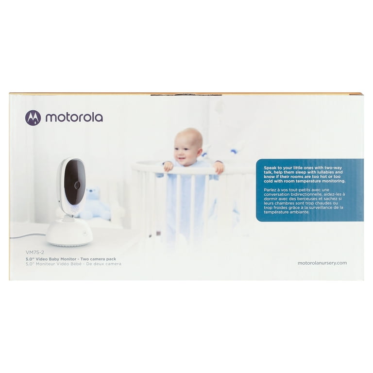 VM75 5.0 Video Baby Monitor - Motorola