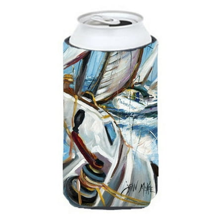 

Carolines Treasures JMK1155TBC Pain Killer Sailboat Race Tall Boy Beverage Insulator Hugger Tall Boy multicolor
