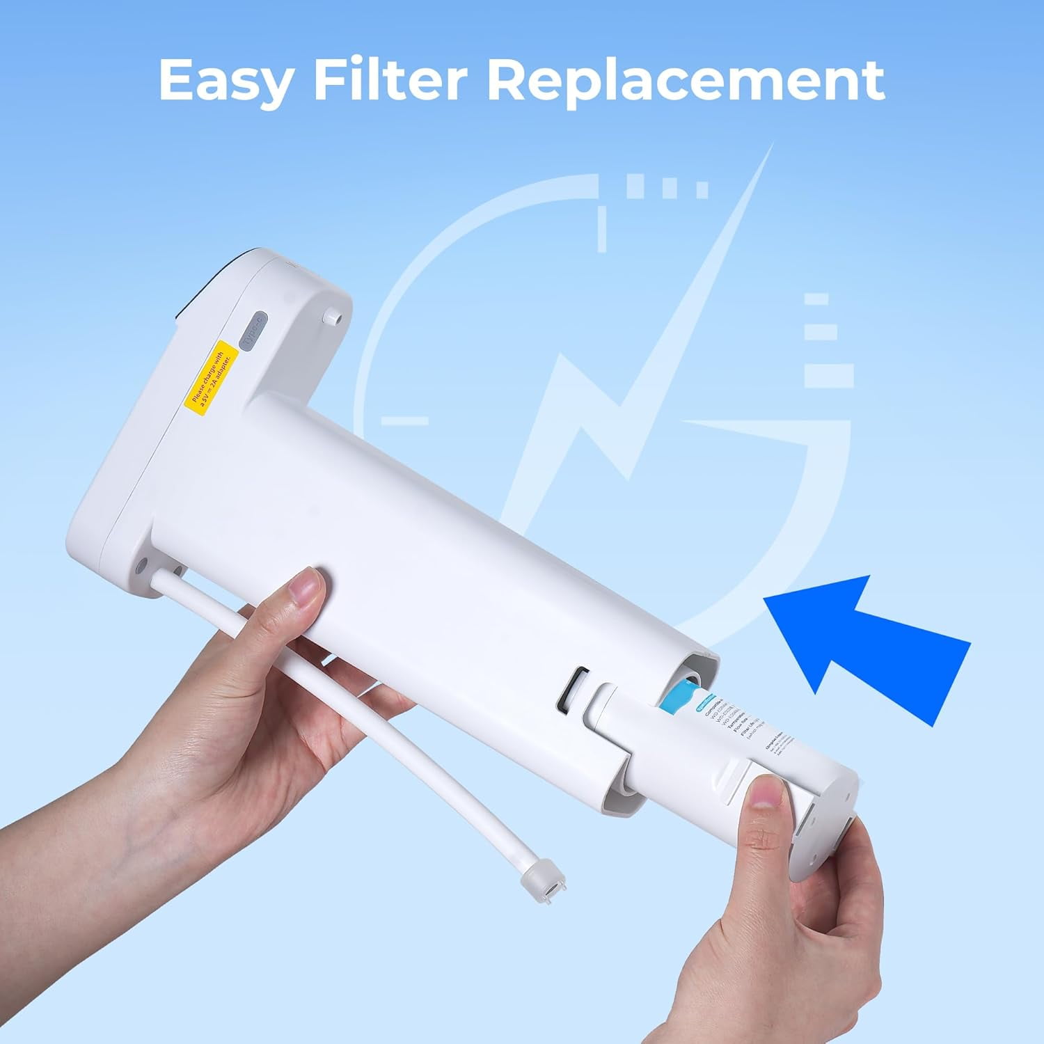 Waterdrop WD-EDFA Alkaline Filters Replacement for All Waterdrop Electric Pitcher, NSF/ANSI 42&372, Improve PH, 3 Months or 200 Gallons, Reduce Chlorine, Lead, PFAS, 3 Packs
