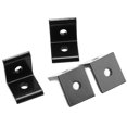 thumbnail image 1 of 4Pcs Connecteur Coin Coin Coin Coin Support Hall Effet Interrupteur Connexion Joint Aluminium, 1 of 8