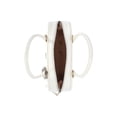 thumbnail image 4 of Madden NYC Women's East West Bowler Bag, White, 4 of 5