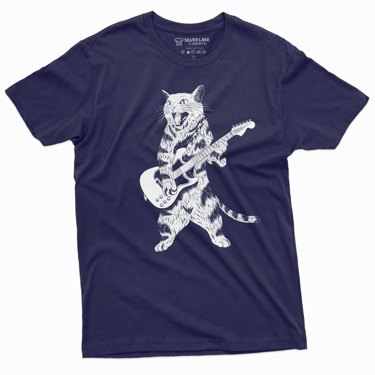 Cat top band shirts