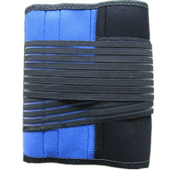 Deluxe Neoprene Double Pull Lumbar Lower Back Support Brace Exercise Belt