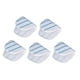 thumbnail image 2 of Almohadillas para trapeador, 5 piezas, 10 en 1, repuesto de paño de fibra, almohadilla para trapeador de durabilidad probada, 2 of 12