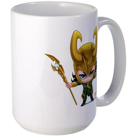 CafePress - Loki Stylized Large Mug - 15 oz Ceramic Large Mug