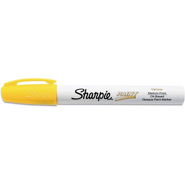 Sharpie Paint Medium Amarillo Sharpie Marcadores permanentes