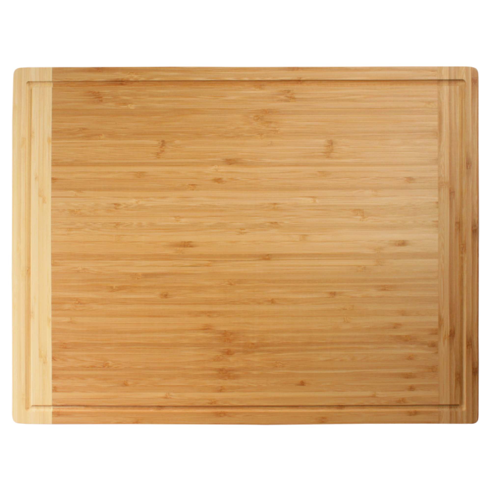 BambooMN Universal Premium Pull Out Cutting Boards - Under Counter Replacement - Designed To Fit Standard Slots - High Quality Heavy Duty Kitchen Board with Juice Groove - 22" x 18" x 0.75" - 1 Piece
