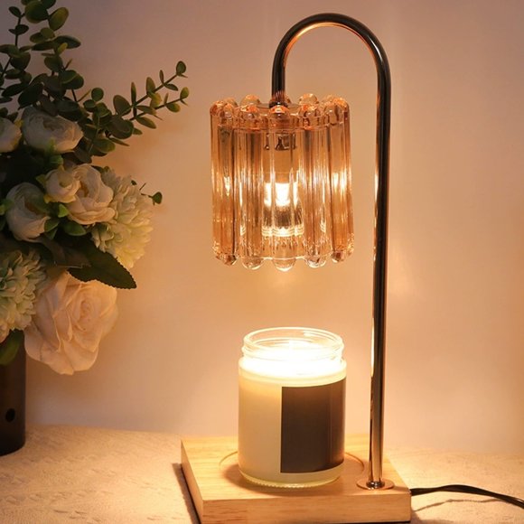 Kadlawus à Moins de 5 $! Chauffe-Bougie à Intensité Réglable Fondoir Aromatique pour Bougies Parfumées Lampe Chauffante Sans Flamme Sécuritaire Élimination des Odeurs Déco Maison Idée-Cadeau Chambre Salon