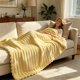 thumbnail image 5 of Support Blanket Yellow Security Blanket Calming Dog Blanket Rabbits Hair Plushs Designed For Soft And Comfortable For Indoors Sofa Kennel, 5 of 9
