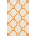 thumbnail image 1 of Safavieh Cedar Brook 4' X 6' Handmade Jute Rug in Ivory and Orange, 1 of 8