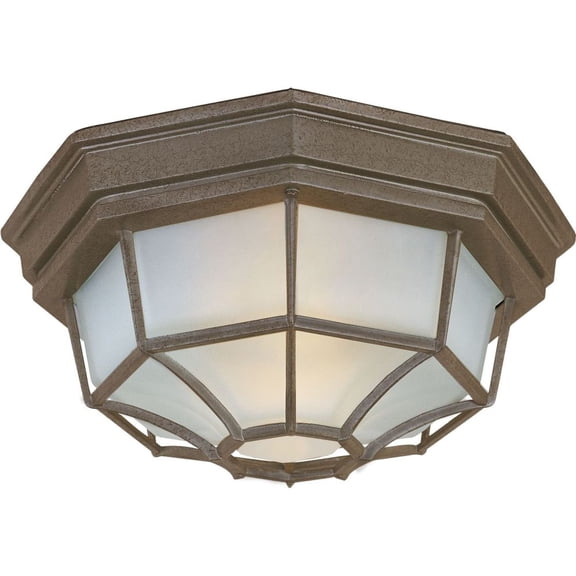 Maxim Lighting - Two Light Outdoor Ceiling Mount - Outdoor Flush Mount - Crown