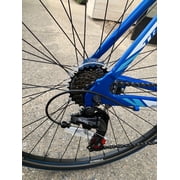 Trinx 700C Road Bike TEMPO1.0 Shimano 21 Speed Racing Bicycle 53cm Blue White
