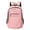 Light pink, variant on Fashion Travel Backpack , Large Capacity Solid Color Multipurpose Knapsack , Transparent PVC and Heavy Duty Hardware , Stadium Approved Event Access and Outdoor Gear Storage