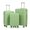 Green, variant on 20"/24"/28" 3 pcs/set in ABS Spinner Wheel Luggage, Carry on Suitcase, Matching Color, Combination Lock (Purple)